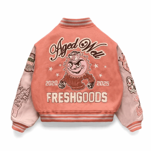 Aged Well Freshgoods Varsity Jacket - Image 2