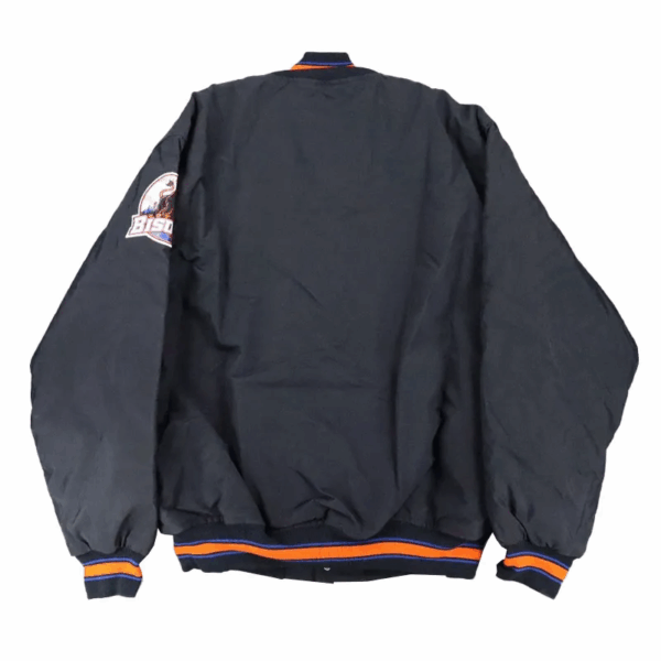 Buffalo Bisons Minor League Vintage Baseball Black Jacket - Image 2