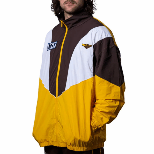 96 Retro Hawthorn Hawks Team Jacket - Image 3