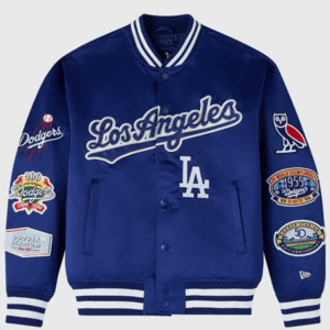 Los Angeles MLB Dodgers Blue Varsity Jacket