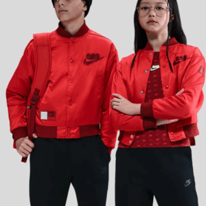 Nike x Lego Red Bomber Jacket
