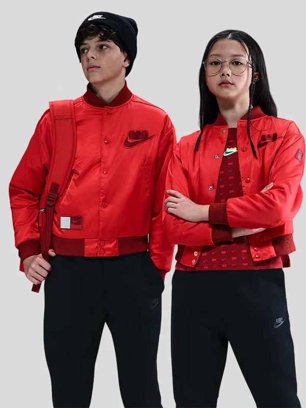Nike x Lego Red Bomber Jacket