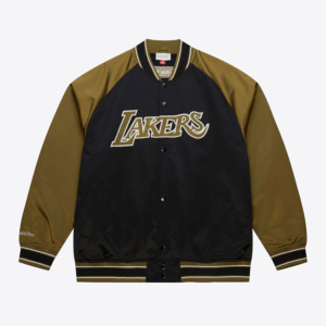 Black Olive Los Angeles Lakers Vintage Double Clutch Jacket