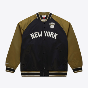 Black Olive New York Knicks Vintage Double Clutch Jacket