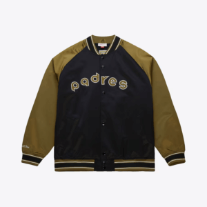 Black Olive San Diego Padres Vintage Double Clutch Jacket