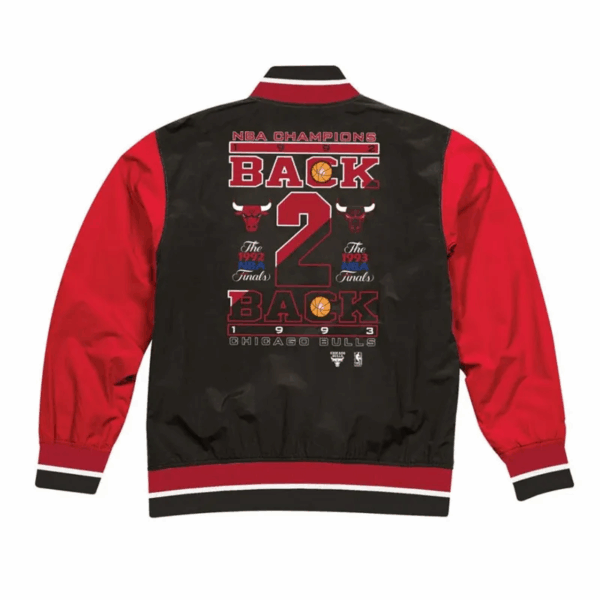 Chicago Bulls Warm Up Team History Jacket - Image 2