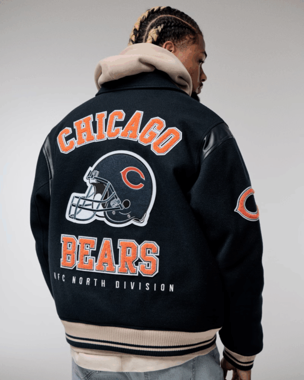 Chicago Bears Varsity Bomber Jacket - Image 4