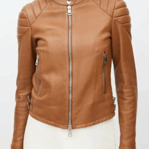 Ballard Season 1 Maggie Q Leather Jacket